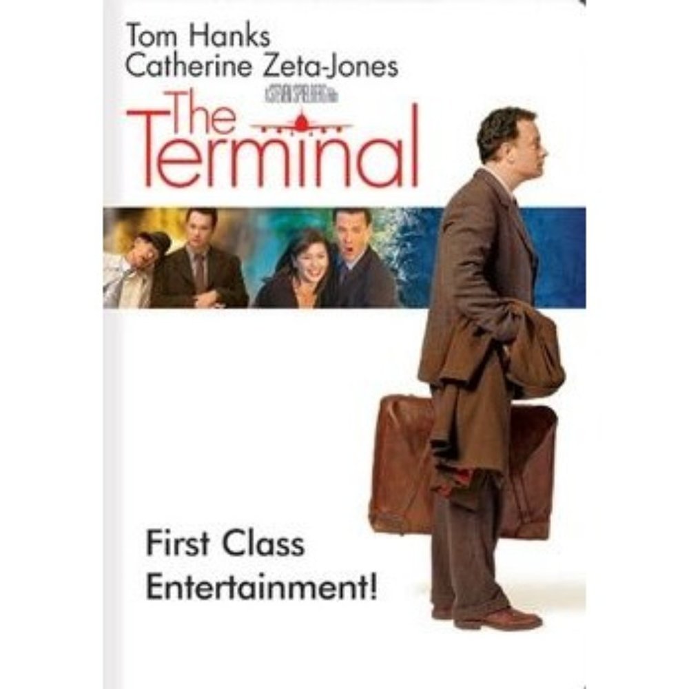 The Terminal DVD Movie Tom Hanks Catherine Zeta Jones Comedy Steven Spielberg